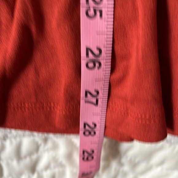 Hem & Thread Women’s Rust Tunic Top With Lace Size Small NWT - Picture 4 of 9